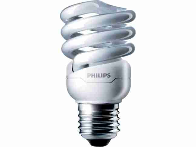 Люминесцентная лампа Philips Tornado T2 8y 12W WW E27 220-240V 1CT/12 929689868506