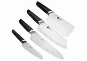 Набор ножей Xiaomi Huo Hou Fire Waiting Steel Knife Set с подставкой (4 предметов) (HU0033)