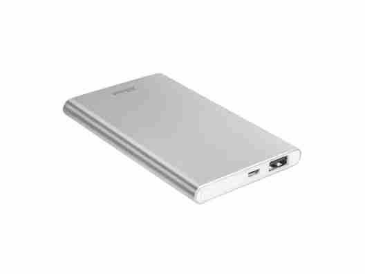 Внешний аккумулятор (Power Bank) Trust Ula Thin Metal 4000 mAh (22821)