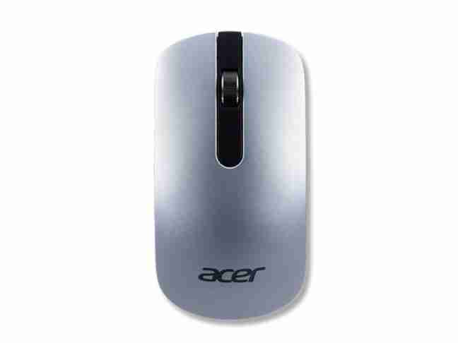 Мышь Acer THIN-N-LIGHT Optical Mouse Pure Silver (NP.MCE11.00L)
