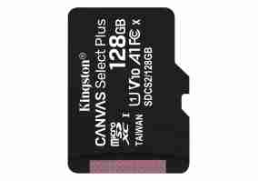 Карта памяти Kingston 128GB microSDXC Class 10 UHS-I Canvas Select Plus (SDCS2/128GBSP)