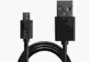 Кабель Grand-X USB-microUSB, 1.5м, Cu, 2,1A, Black (PM015BS)