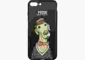 Чехол-накладка PUZOO для iPhone 7 Plus/8 Plus Artdog Phone Black Bean