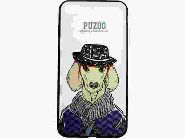 Чохол-накладка PUZOO для iPhone 7 Plus/8 Plus Artdog Phone White Ravan