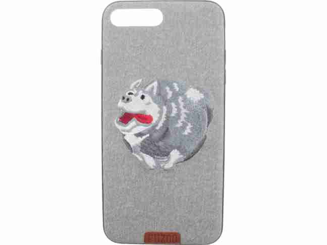 Чохол PUZOO Для iPhone 7 Plus/8 Plus TPU+TPU with stitchwork craft Ballon Dog Gray