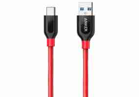 Кабель ANKER Powerline+ USB-C to USB-C 2.0 - 0.9м V3 (Red)