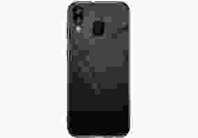 Чехол T-phox Samsung A30 - Crystal (Black)