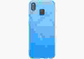 Чехол T-phox Samsung A30 - Crystal (Blue)