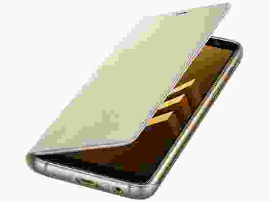 Чехол Samsung A730 - EF-FA730PFEGRU Neon Flip Cover (Gold)