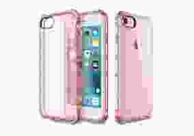 Чехол ROCK для iPhone 7 TPU Case Fence series Transparent/Pink