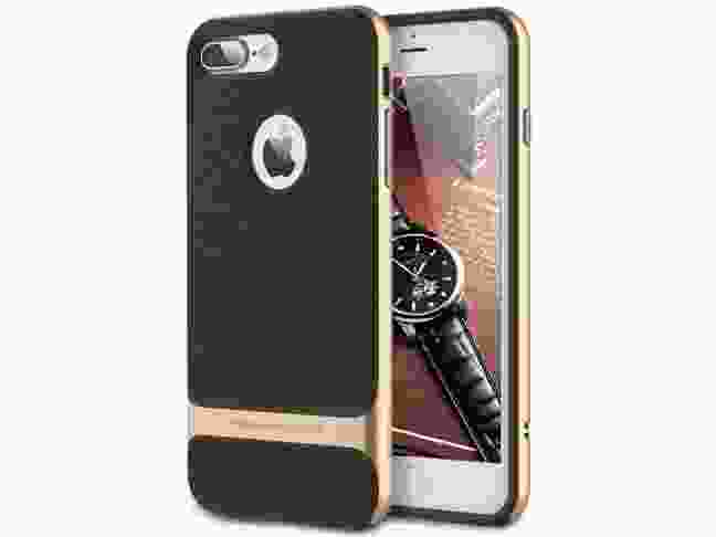 Чехол ROCK для iPhone 7 Plus TPU+PC Case Royce with stand series Champagne Gold