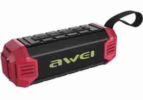 Портативная акустика Awei Y280 Bluetooth Speaker-Power Bank Red