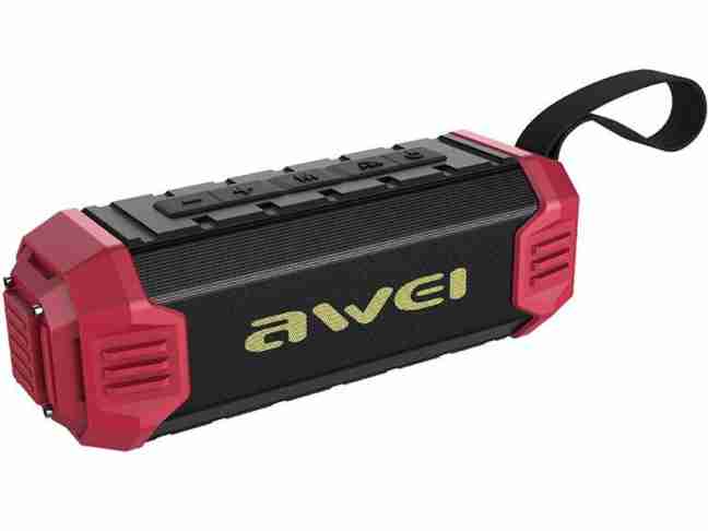 Портативна акустика Awei Y280 Bluetooth Speaker-Power Bank Red