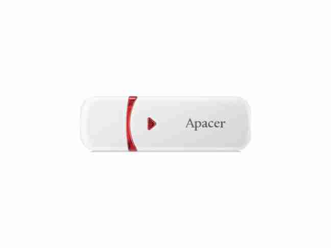 USB флеш накопитель Apacer 16 GB AH333 White USB 2.0 (AP16GAH333W-1)