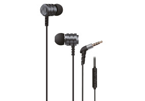 Наушники с микрофоном 2E X1 Extra Bass Mic Grey (2e-IEX1GY)
