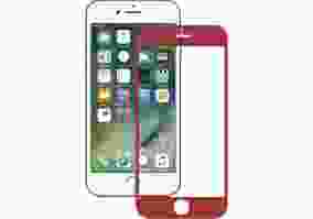 Защитное стекло Mocolo для iPhone 7 3D Full Cover Tempered Glass Red
