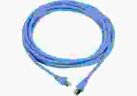 Патч-корд MOLEX PC RJ45, 568B, FTP, stranded, PC 5e, LS0H 1m, Blue