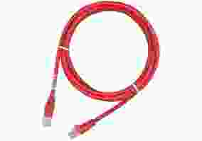 Кросовий шнур MOLEX PC RJ45, 568B, UTP, stranded, PC 5e, LS0H 2m Red