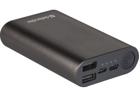 Зовнішній акумулятор (Power Bank) Defender Lavita Fast 6000B 2*USB+1*Type-C, 6000 mAh, 3A