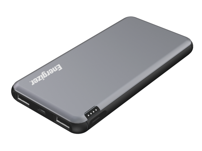 Внешний аккумулятор (Power Bank) Energizer UE10046-10000 mAh Li-pol Grey