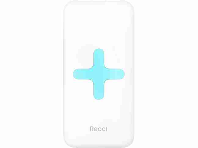 Зовнішній акумулятор (Power Bank) Recci RK-7000 Power IQ 2,1А 7000 mAh White