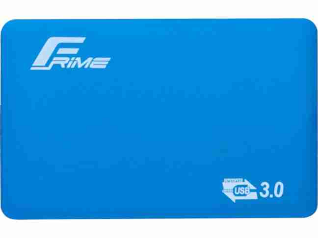 Внешний карман Frime для HDD/SSD 2.5" SATA USB 2.0 Blue (FHE31.25U30)