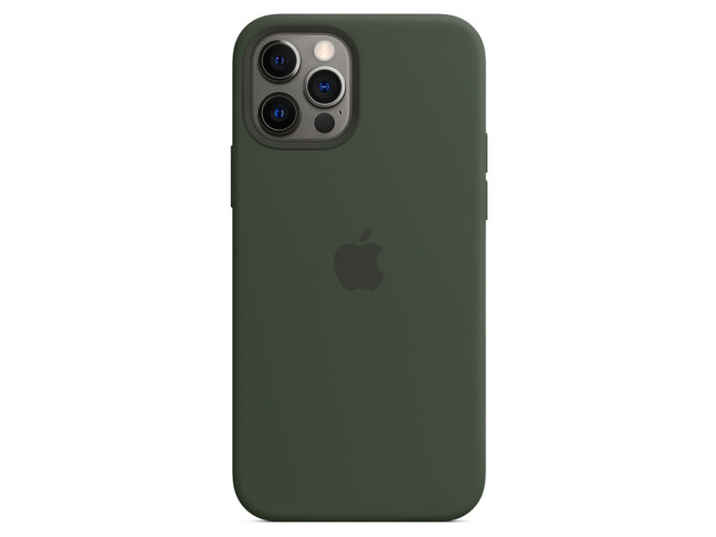 Чохол Apple Silicone Case for iPhone 12 Pro Max HQ Cyprus Green