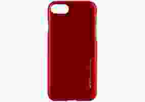 Чехол Mercury для IPHONE 7 I-Jelly Case - M Red (NO HOLE)
