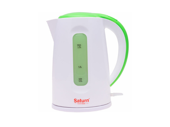 Електрочайник Saturn ST-EK8439 White/Green