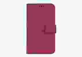 Чехол 2E Silk Touch универсальный для смартфонов с диагональю 4.5-5″, Сarmine red (-UNI-4.5-5-HDST-CRD)