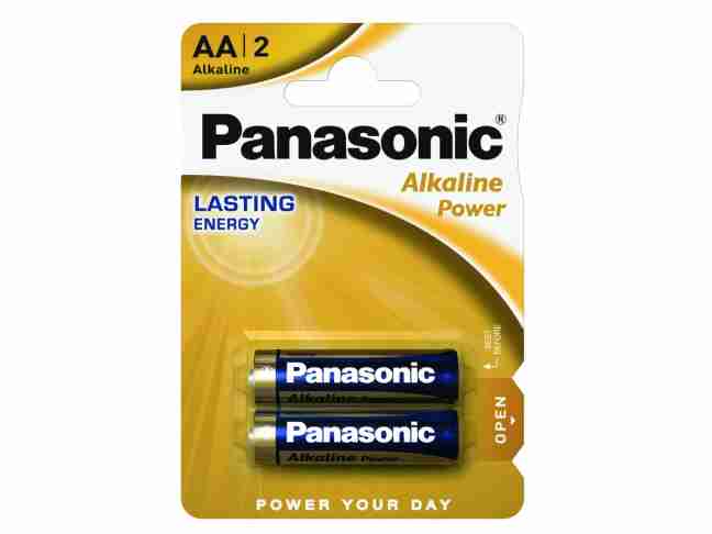 Батарейка Panasonic LR06 ALKALINE POWER * 2 (LR6REB/2BP)