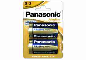 Батарейка Panasonic ALKALINE POWER D BLI 2 (LR20REB/2BP)