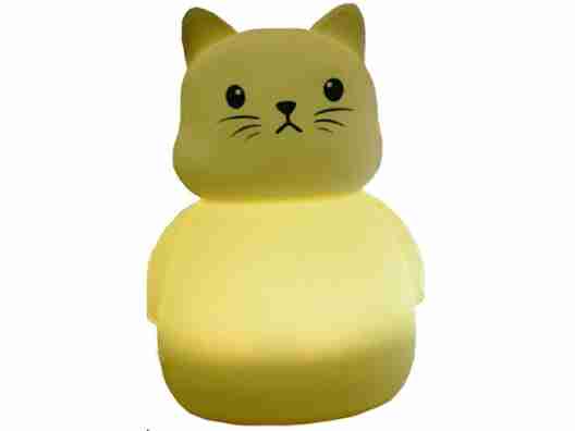 Настольная лампа Colorful Silicone Cat