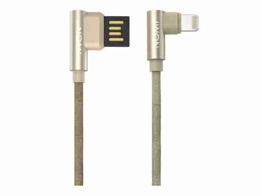 Кабель Nomi DCPQ 10i USB lightning 1м (Gold)