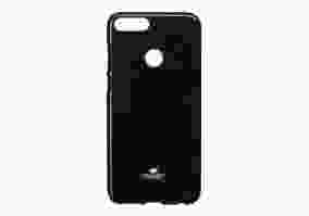 Чехол Goospery для Huawei P Smart Jelly Case BLACK 8809550386204