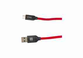 Кабель Recci USB  Velocity/ 120cm Micro USB cable, Output 2.4A (red)