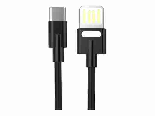 Кабель Nomi DCSQ 10c USB Type-C 1м (Black)