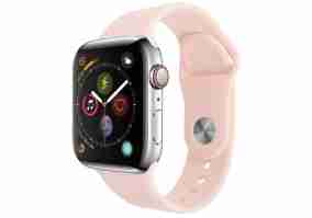 Браслет для смарт-годинника Smart Band Apple Watch 38/40 S/M рожевий