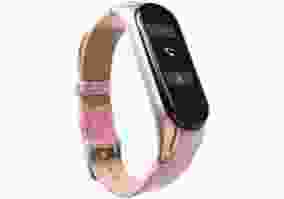 Сменный браслет Xiaomi Smart Band в Mi Band 4/3 Print розовый