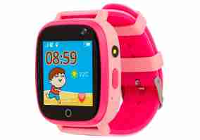 Дитячий розумний годинник AmiGo GO001 iP67 Pink