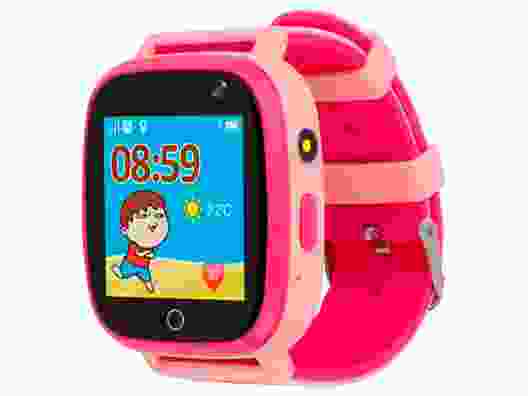 Детские умные часы AmiGo GO001 iP67 Pink