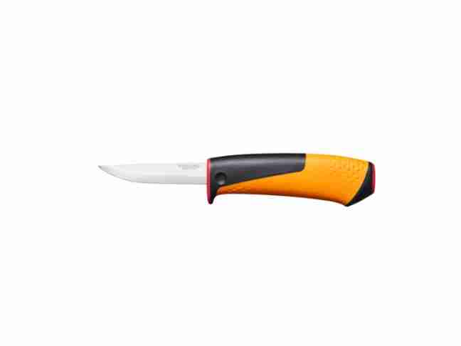 Нож с точилом Fiskars ремесленника с точилкой  (1023620)