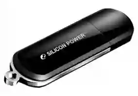 USB флеш накопичувач Silicon Power LUX mini 322 16Gb Black