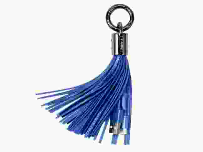 Кабель-адаптер Remax Tassels Ring Lightning 3.0A Data/Charge 20cm Blue (RC-053I-BLUE)