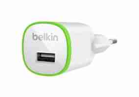 Сетевое зарядное устройство Belkin USB HomeCharger (USB 1A ), UNI, 5V, White F8J013vfWHT