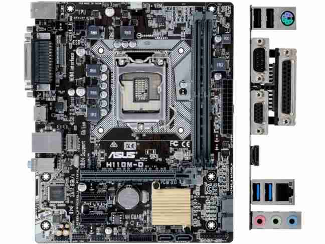 Материнская плата Asus H110M-D