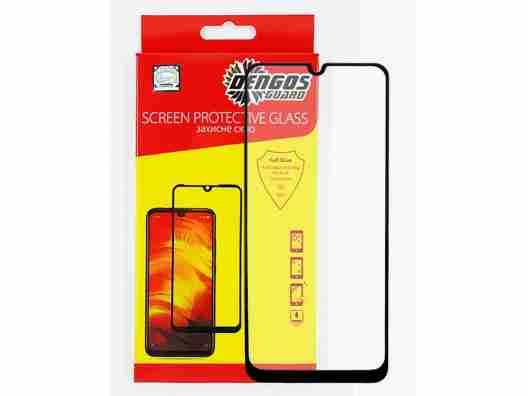 Защитное стекло Dengos Full Glue для Samsung Galaxy A20s (black) (TGFG-79)