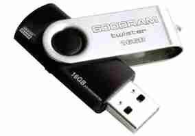 USB флеш накопичувач GOODRAM 16 GB Twister Black (UTS2-0160K0R11)