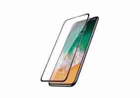 Защитное стекло BASEUS Silk Screen Anti-Blue Light Tempered Glass Film для Apple iPhone X Black (SGAPIPHX-HEB01)