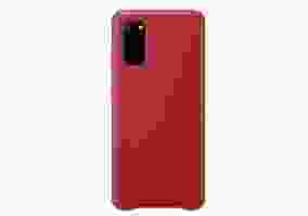 Чохол Samsung Leather Cover для Galaxy S20 (G980) Red EF-VG980LREGRU